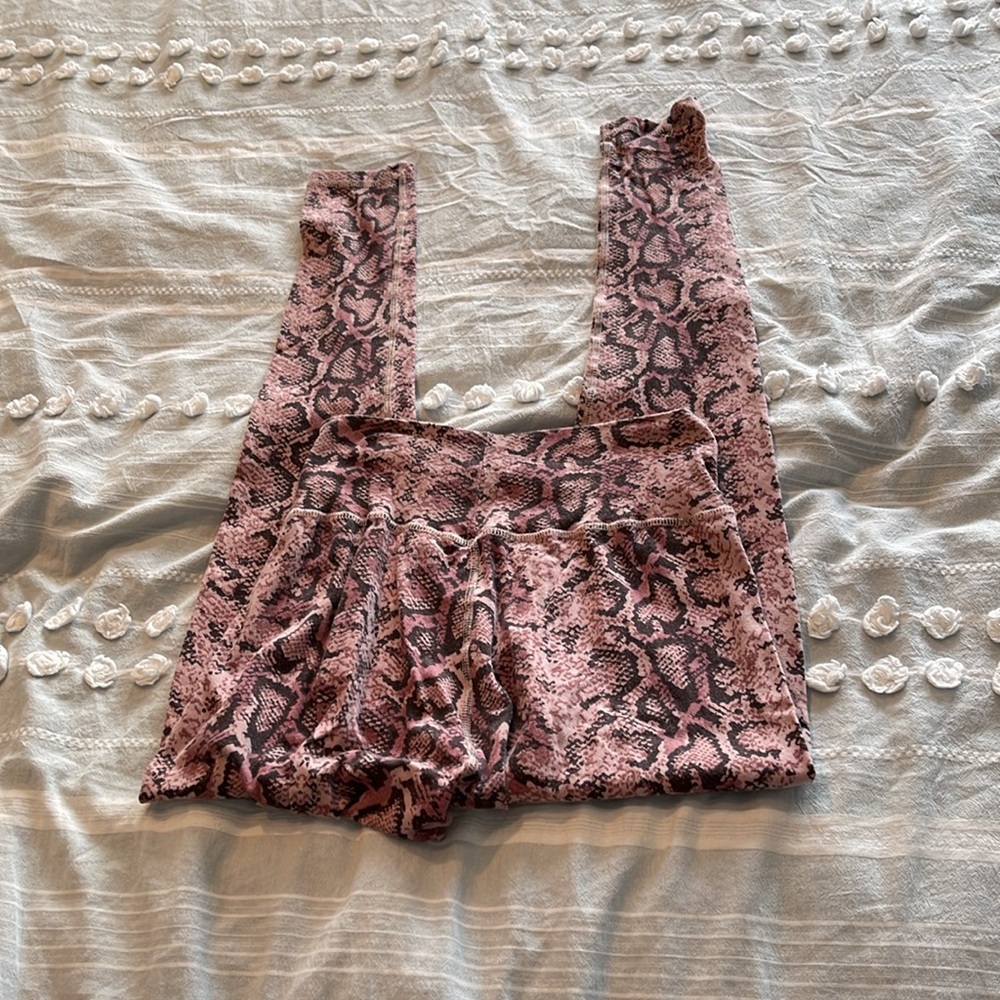 Ragdoll Python Snake Pink Legging Size Small - image 5